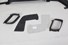 Heckschürze I - Heckdiffusor Schwarz Struktur - für 9YA Cayenne / Coupe E3 ab MJ18 mit AHK