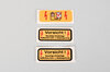 Ignition Coil / CDI Unit - Sticker Set - 911 1964-77