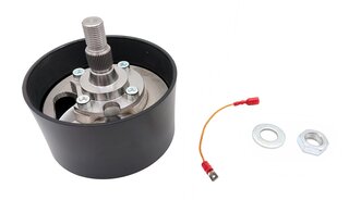 Nabenverlängerung Serien-Lenkrad 993/986/996 - Schwarz-Matt - 60mm