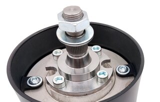 Nabenverlängerung Serien-Lenkrad 993/986/996 - Schwarz-Matt - 60mm