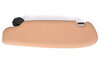 Sonnenblende mit Spiegel rechts Kunstleder Sandbeige