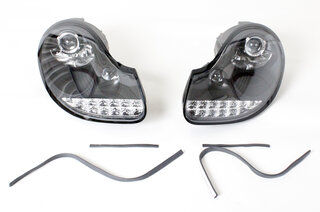 LED Frontscheinwerfersatz für 986 / 996 -01 - Schwarz