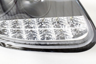 LED Frontscheinwerfersatz für 986 / 996 -01 - Schwarz