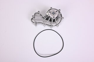 Water pump with gasket