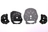 FVD Brombacher Instrument Face Set 991.2 - Black / Grey Tach - PDK- MPH