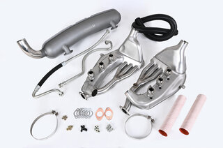 Free-flow kit 911 SC 1980-83 USA (1 sortie Ø70mm ) avec échangeurs inox SSI