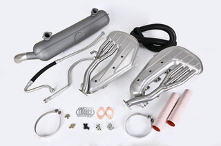 Free-flow kit 911 SC 1980-83 USA (1 sortie Ø70mm ) avec échangeurs inox SSI