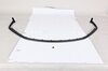 Trim for front spoiler lower Matt-Black (IA8G)
