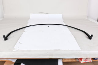 Trim for front spoiler lower Matt-Black (IA8G)