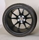 Winterkomplettradsatz 20-Zoll Schwarz Seidenmatt - 8,5x20 ET49 + 11x20 ET56 - Michelin - 991.2