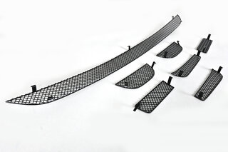Grillgittersatz 95B.1 Macan Turbo - Komplett - Schwarz