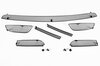 Front Bumper Grill Set 95B.1 Macan GTS - Lower Grill + Side Grills - Black