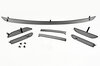 Front Bumper Grill Set 95B.1 Macan GTS - Lower Grill + Side Grills - Black
