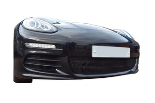 Jeu grilles pour bouclier AV 970 Panamera 2013-16 - Complete - Noir