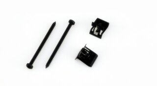 Front Bumper Grill Set 991.1 GTS - Complete - Black - With Parking Sensors