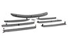 Front Bumper Grill Set 991.1 C2S - Complete - Black - With Parking Sensors