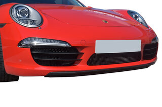 Front Bumper Grill Set 991.1 C2 - Complete - Black