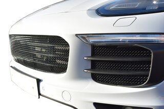 Front Bumper Grill Set 958.2 Cayenne - Complete - Black