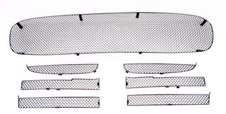 Front Bumper Grill Set 958.2 Cayenne - Complete - Black