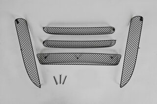 Grillgittersatz 996.1 Handschalter - Komplett - Schwarz