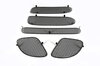 Grillgittersatz 986 Boxster S - Komplett - Schwarz