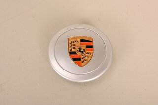 Center Cap - Gloss Silver with coloured Crest