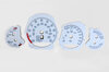 Instrument Face Set 991.1 GT3 RS - White - PDK - MPH - With Orange Tick Marks - with Logo