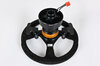 Racing wheel Alcantara - PDK - 997/987/991/981 incl. Quick release connector (completely removable)