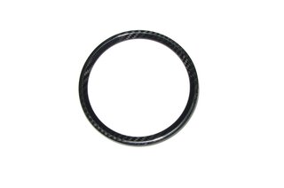 Porsche 992.1 Tachometer Trim Ring Overlay | Polished Carbon Fiber