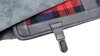 Classic Porsche Tool Bag | Black Leather & Red + Blue Tartan (Plaid) | Without Tools