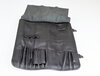 Werkzeugtasche "Pepita Muster Schwarz/Weiß" - Schwarzes Leder - ohne Werkzeug