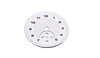 Analog Clock Instrument Face Macan - White - Diamond Pattern
