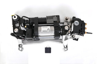 Air Suspension Compressor + Valve Unit Cayenne 958.1 + 958.2 - German Aftermarket