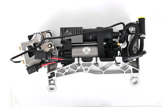 Air Suspension Compressor + Valve Unit Cayenne 958.1 + 958.2 - German Aftermarket
