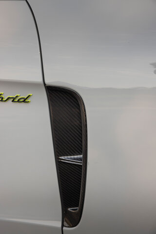 Front Fender Vents 971 Panamera - Sport Touring Series - Polished Carbon