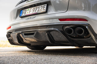 Rear Diffuser 971.2 Panamera - Sport Touring Series - Polished