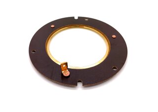 Steering wheel column contact plate, for butterfly/hockey puck pushbutton