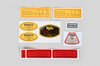 Sticker set 356 (10 pieces)