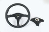 Steering Wheel Kit - Rennsport Clubsport - Black Leather / Black Stitching