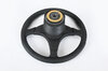 Steering Wheel Kit - Rennsport Clubsport - Black Leather / Black Stitching