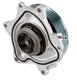 Coolant pump with pulley incl. gasket