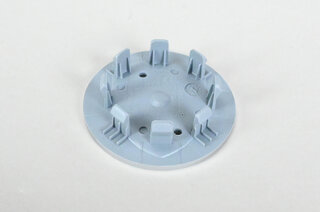 Center Cap - Gloss Silver with Crest Logo in Colour - Concave