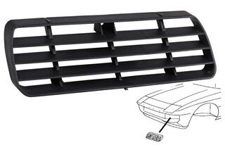 Air intake grille for end plate 924 Turbo