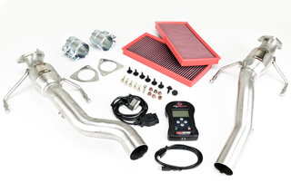 FVD Level 2 Tuning Set 955 Cayenne Turbo - 4.5 L V8 TT - 540 HP / 553 TQ - Street - With Resonator