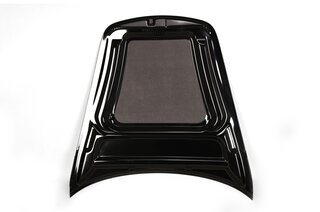 Lightweight Front Hood 987/997 - Polished Carbon Exterior/Exposed Carbon + Paintable Frame Interior