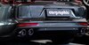 Exhaust Tip Set 971.1 - Quad Round - Matt Carbon