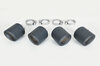Exhaust Tip Set 971.1 - Quad Round - Matt Carbon