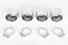 Exhaust Tip Set 971.1 - Quad Round - Mirror Polished