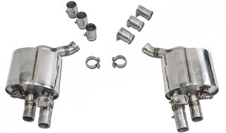 Valved Sport Muffler Set Panamera 971.1 GTS / Turbo / Turbo S - Super Sound - 4.0L V8