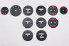 Instrument Face Kit 965 3.6 L / 993 Turbo - Black - only without on-board computer